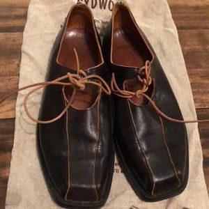 Cydwoq black leather shoes 38